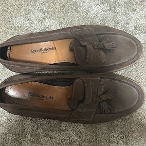 Russell and Bromley London Men’s brown suede loafers Size EU 44